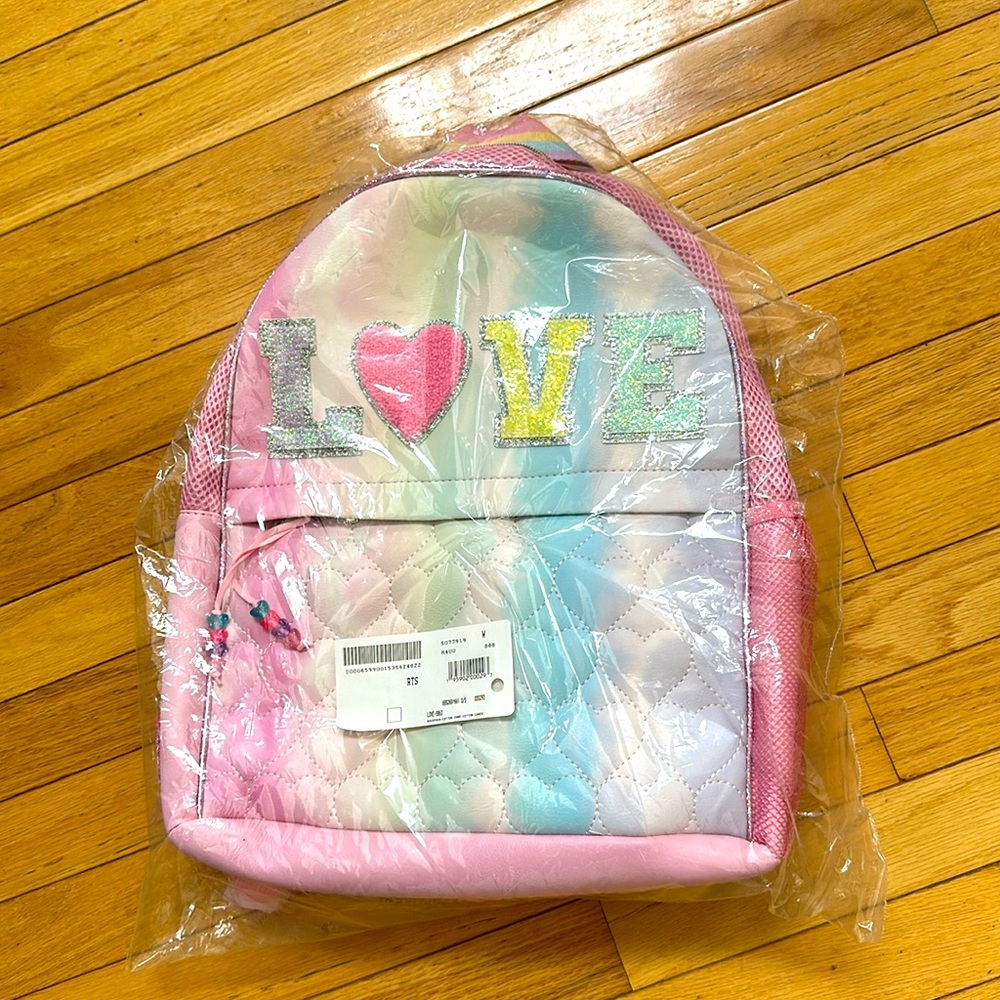 NWT! LOVE backpack